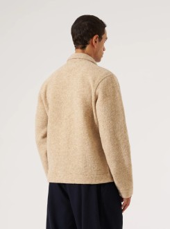 Fawn Wool Fleece Uniform Jacket Universal Works
