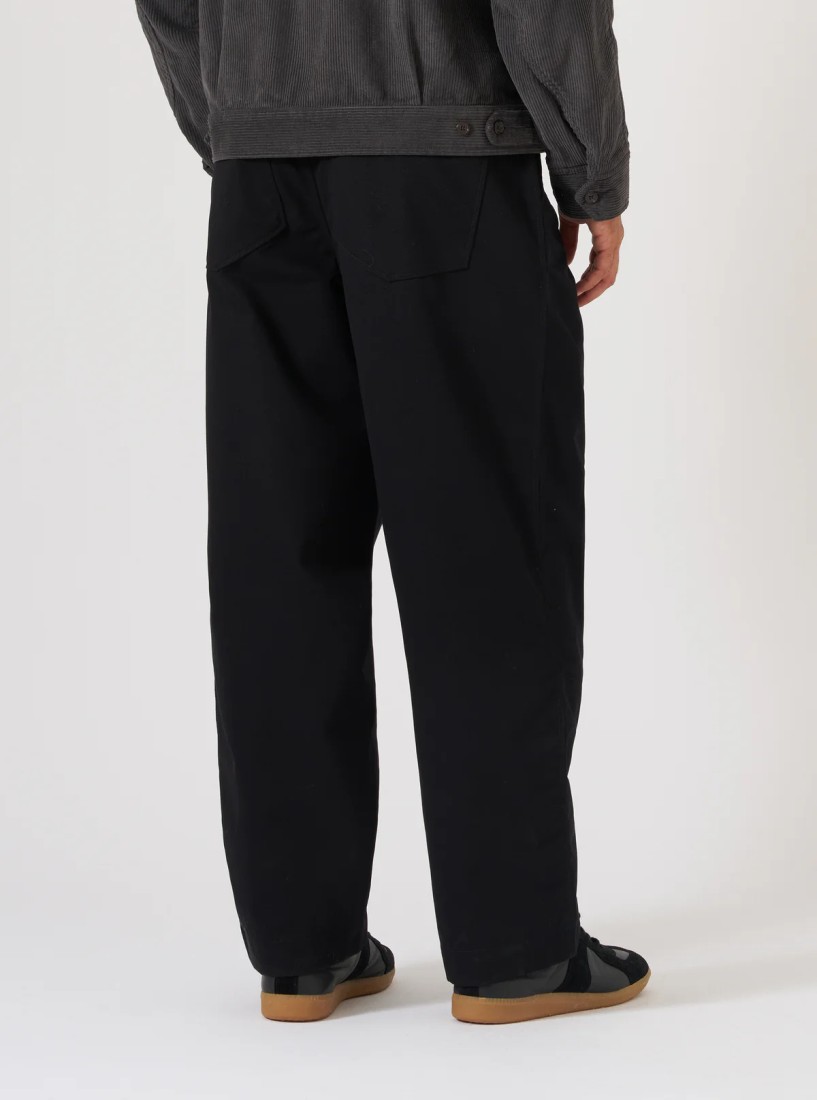 Black Brushed Polytech Duke Pant Universal Works