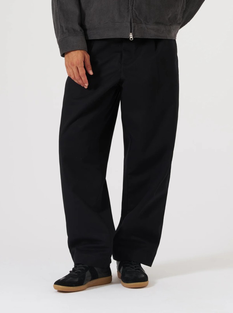 Black Brushed Polytech Duke Pant Universal Works