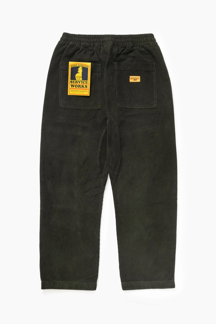 Corduroy Chef Pants Coppice Service Works