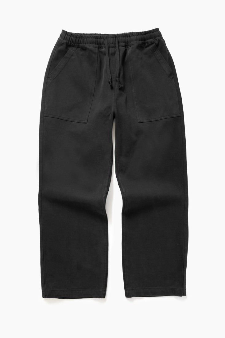 Moleskin Chef Pants Black Service Works
