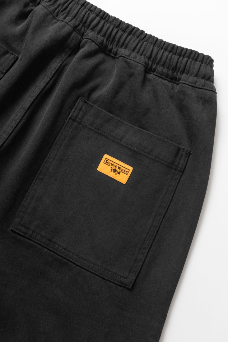Moleskin Chef Pants Black Service Works