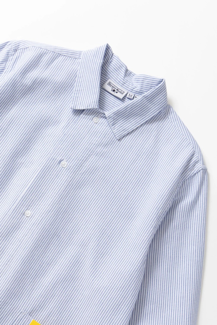 Waiter Shirt Oxford Stripe Service Works