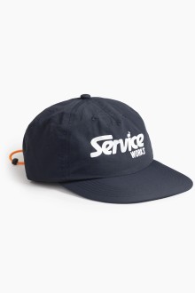 Nylon Divers Cap Black Service Works