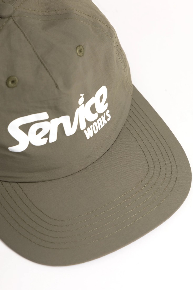 Nylon Divers Cap Olive Service Works