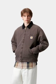 OG Detroit Jacket Tobacco / Black Stone Canvas Carhartt Wip