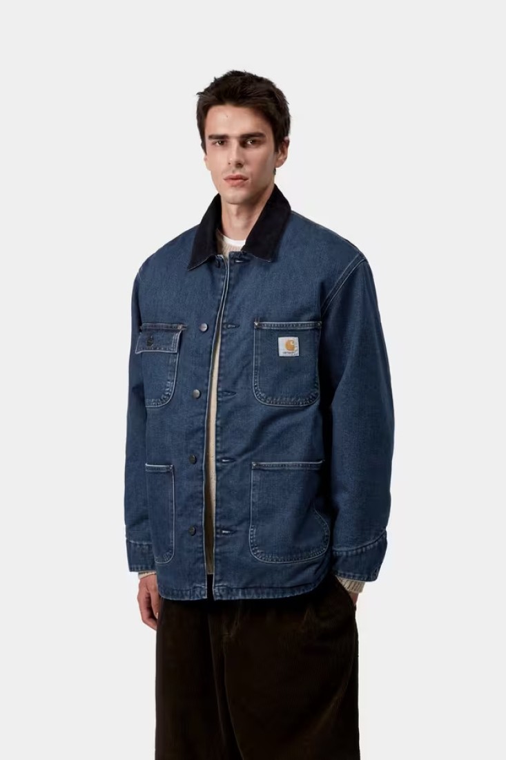 OG Chore Coat Blue / Dark Navy Rigid Carhartt WIP