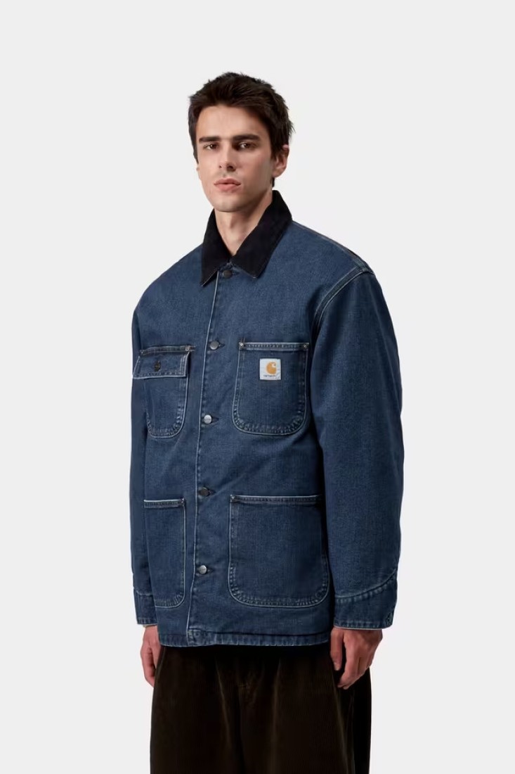 OG Chore Coat Blue / Dark Navy Rigid Carhartt WIP