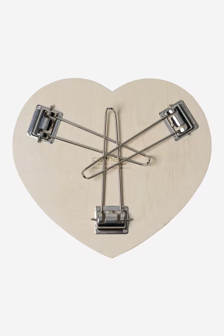 Heart Folding Table Scarlet / White Carhartt WIP