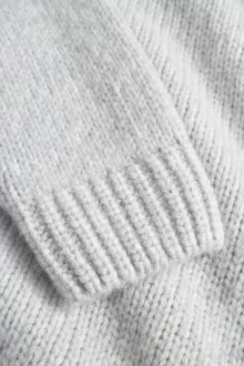 Birger Wool Raglan Light Grey Melange Norse Projects