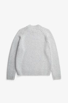 Birger Wool Raglan Light Grey Melange Norse Projects