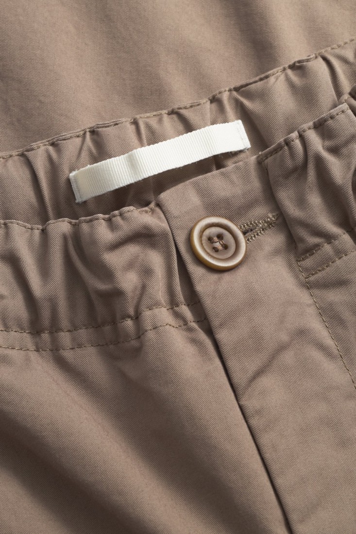 Ezra Regular Mineral Dyed Fine Twill Trousers Walnut Norse Projects
