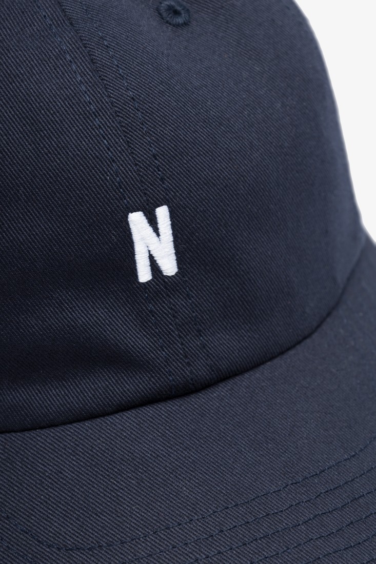 Twill Sports Cap Dark Navy Norse Projects