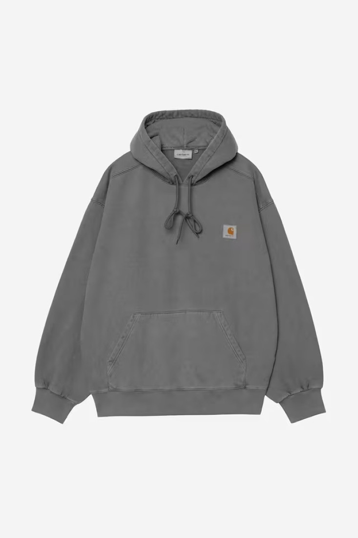 Hooded Vista Sweat Black / Garment Dyed Carhartt Wip