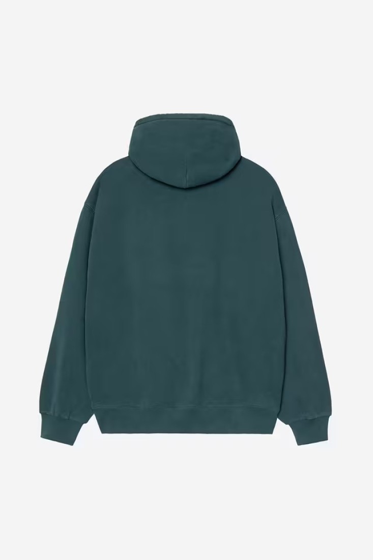 Hooded Vista Sweat deep lagoon / Garment Dyed Carhartt Wip