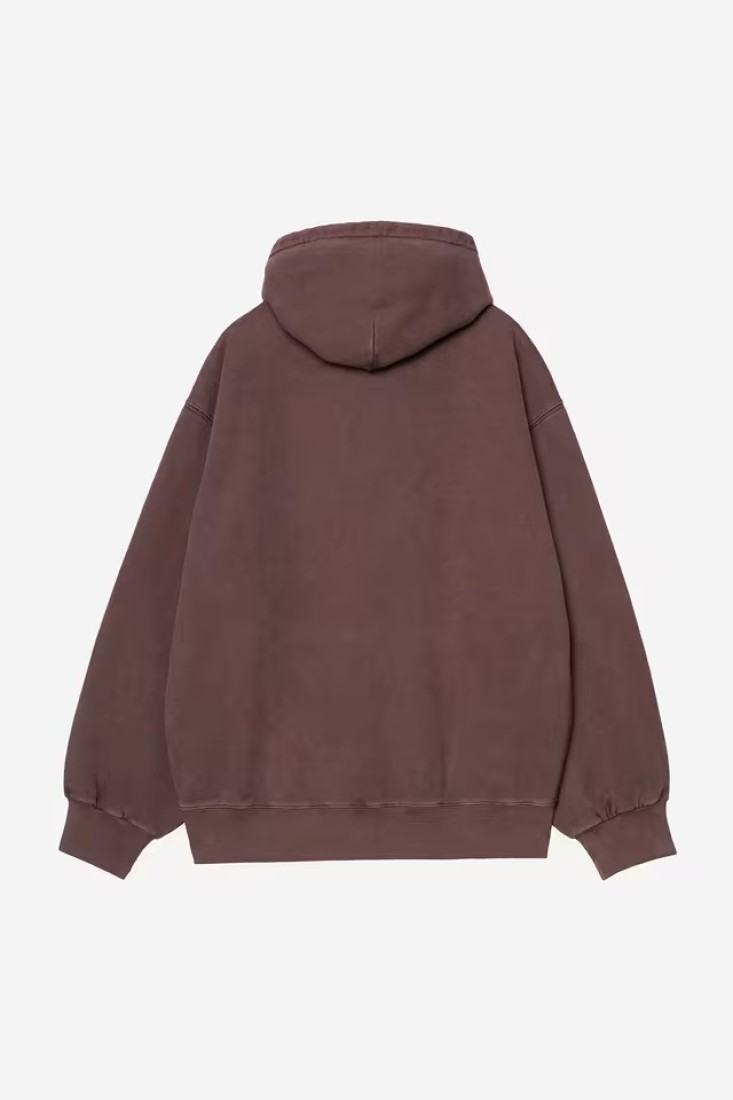 Hooded Vista Sweat Palisander / Garment Dyed Carhartt Wip