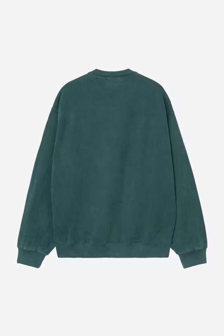 Vista Sweat Deep Lagoon / Garment Dyed Carhartt Wip