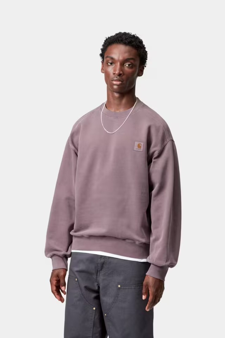 Vista Sweat Phlox / Garment Dyed Carhartt Wip