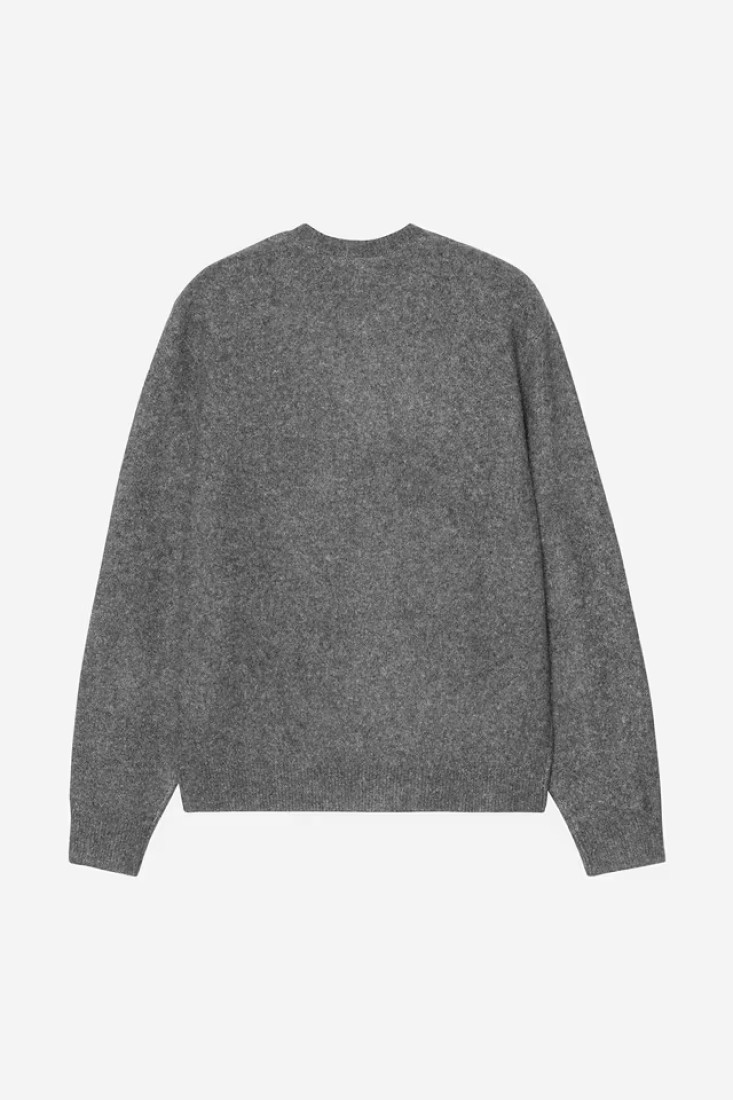 Curtis Sweater Tangled Graphite  Carhartt WIP