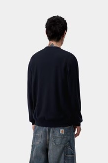 Madison Sweater Dark Navy / Wax Carhartt WIP