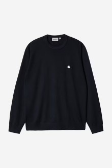 Madison Sweater Dark Navy / Wax Carhartt WIP