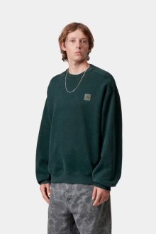 Vista Sweat Deep Lagoon / Garment Dyed Carhartt Wip