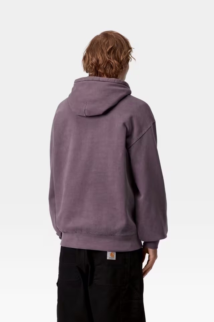 Hooded Vista Sweat Phlox / Garment Dyed Carhartt Wip