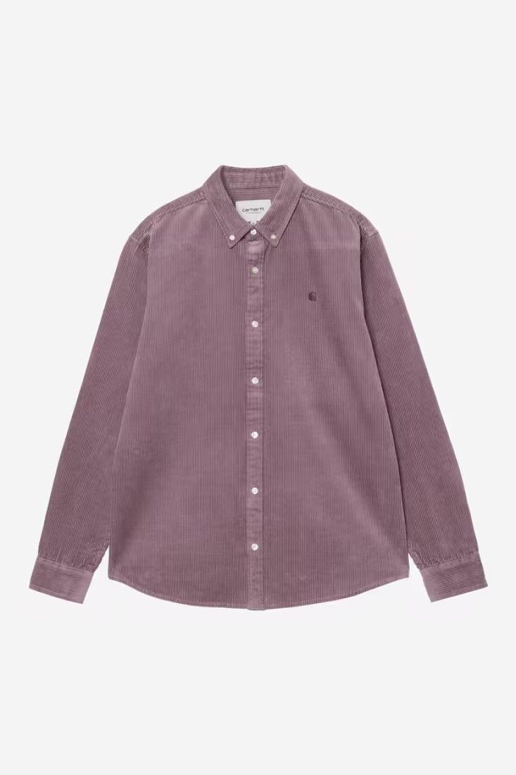 L/S Madison Cord Shirt Phlox / Phlox Carhartt WIP