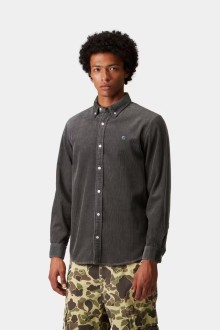 L/S Madison Cord Shirt Graphite / Graphite Carhartt WIP