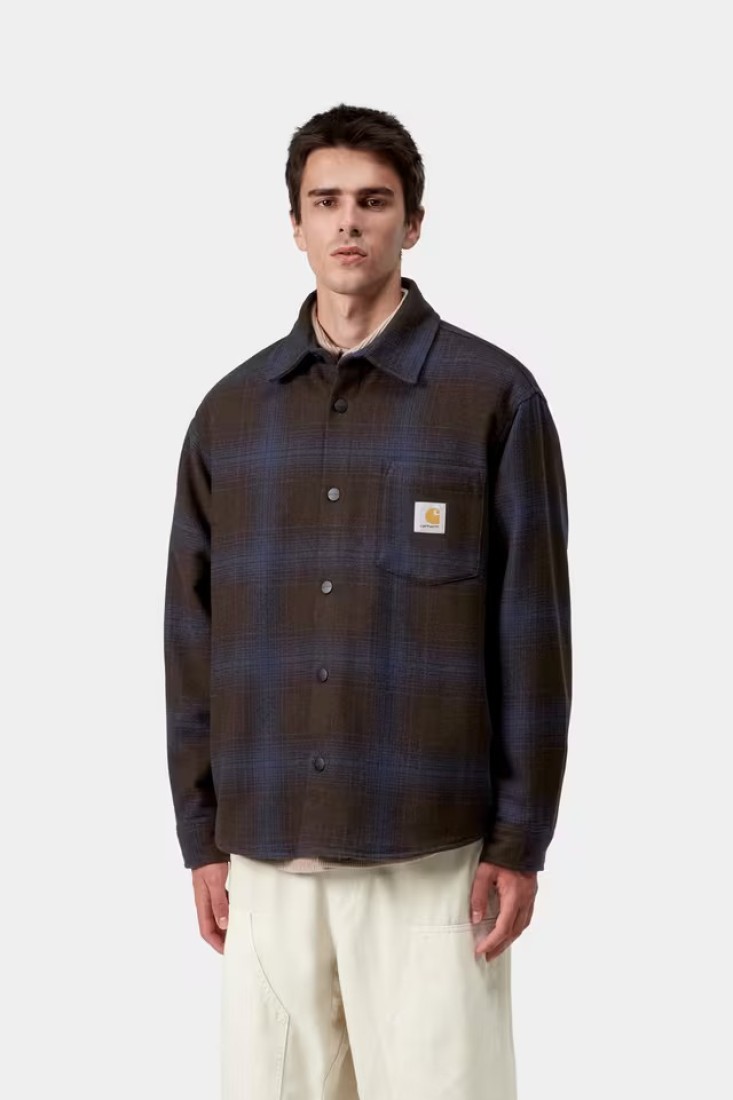 Brennan Shirt Jac Brennan Check, Palisander / Jupiter Carhartt WIP