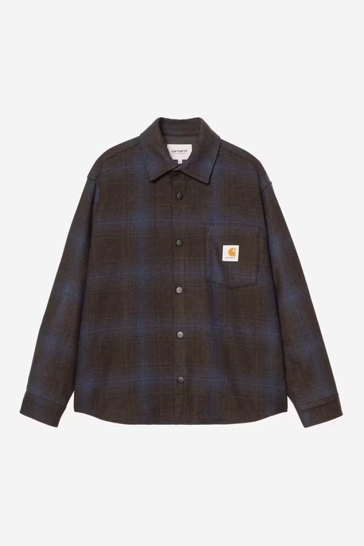 Brennan Shirt Jac Brennan Check, Palisander / Jupiter Carhartt WIP