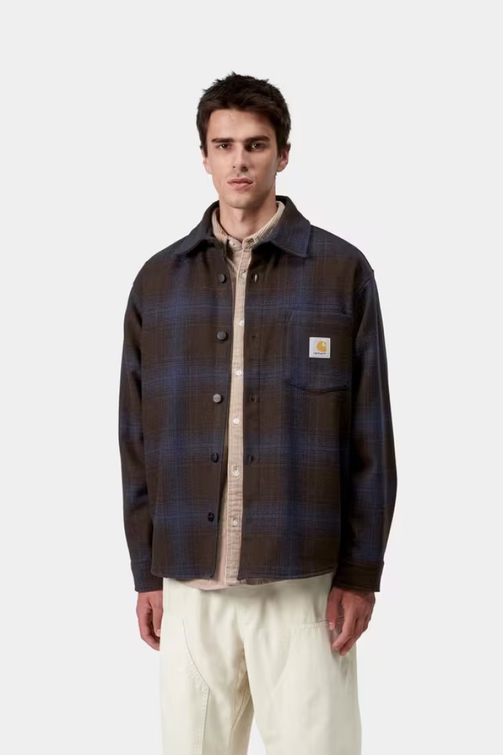 Brennan Shirt Jac Brennan Check, Palisander / Jupiter Carhartt WIP