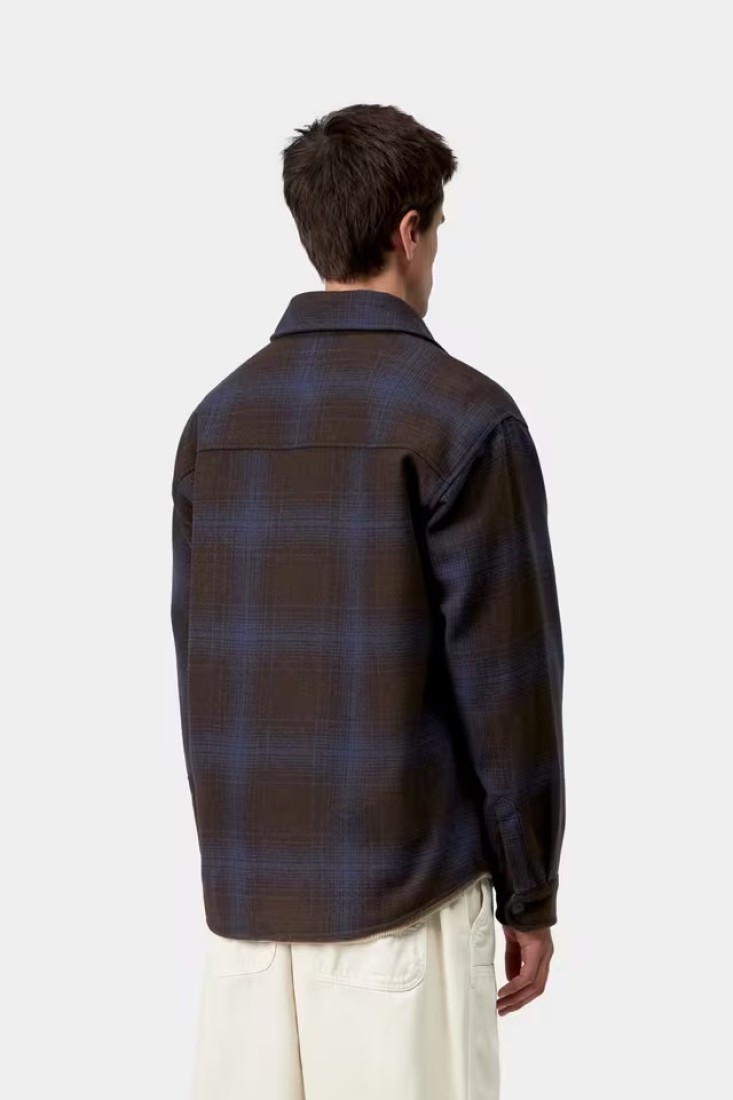 Brennan Shirt Jac Brennan Check, Palisander / Jupiter Carhartt WIP