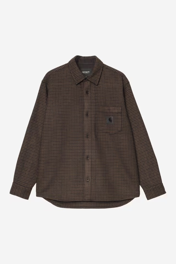 L/S Lowis Shirt Lowis Houndstooth, Vitola Heather Carhartt WIP