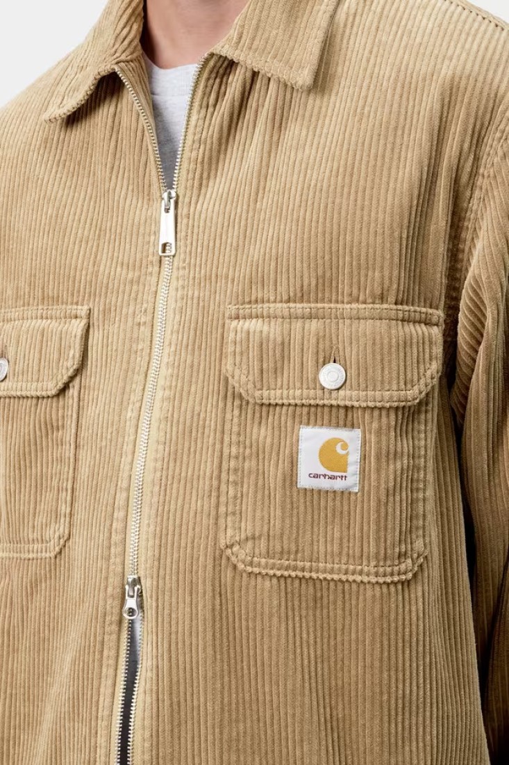 Reynold Shirt Jac Leather / Rinsed Carhartt WIP