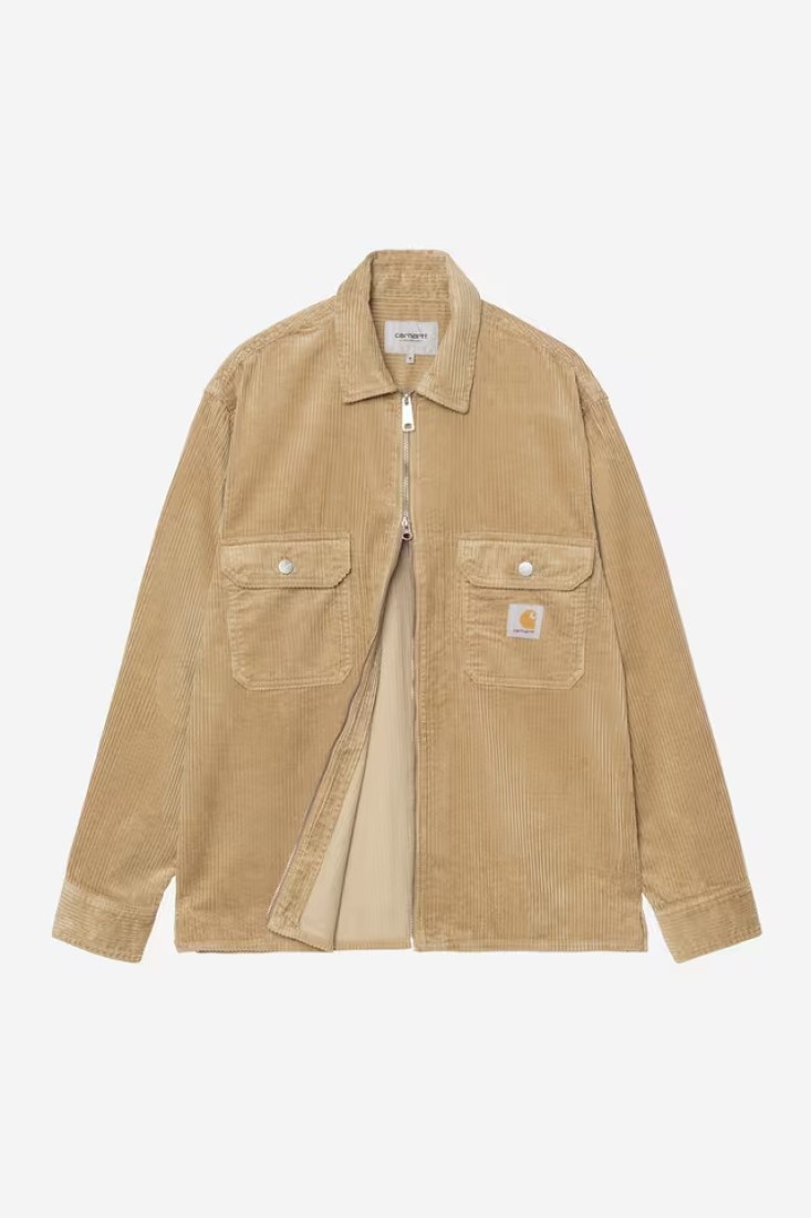 Reynold Shirt Jac Leather / Rinsed Carhartt WIP