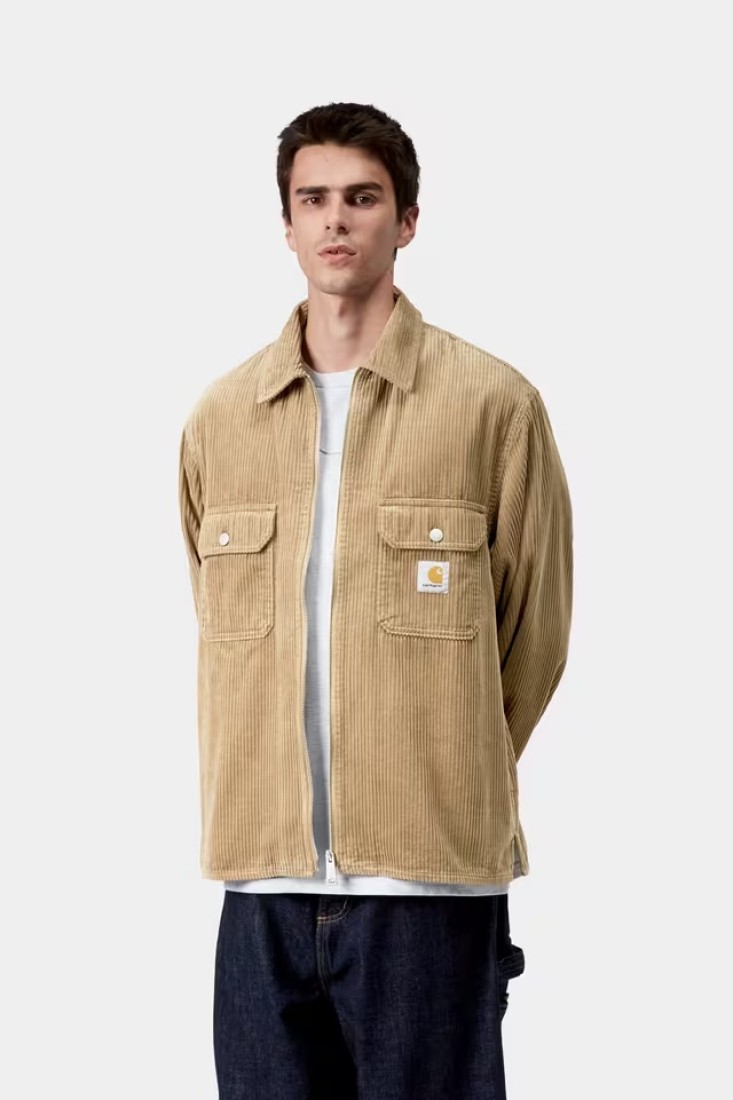 Reynold Shirt Jac Leather / Rinsed Carhartt WIP