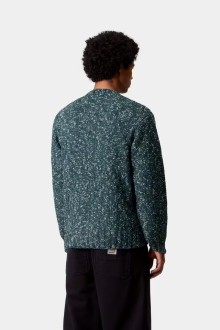 Kyloe Sweater Deep Lagoon Heather Carhartt WIP