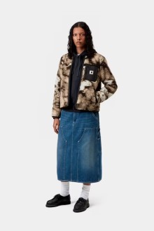 W' Janet Liner Wild Dog Jacquard / Black Carhartt WIP