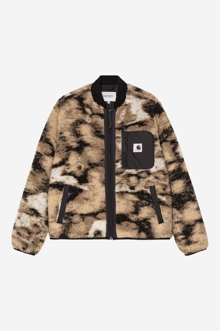 W' Janet Liner Wild Dog Jacquard / Black Carhartt WIP