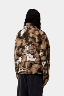 W' Elliot High Neck Liner Wild Dog Jacquard / Black Carhartt WIP