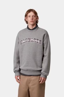 Big School Sweatshirt Dark Grey Heather Carhartt WIP