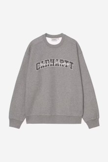Big School Sweatshirt Dark Grey Heather Carhartt WIP