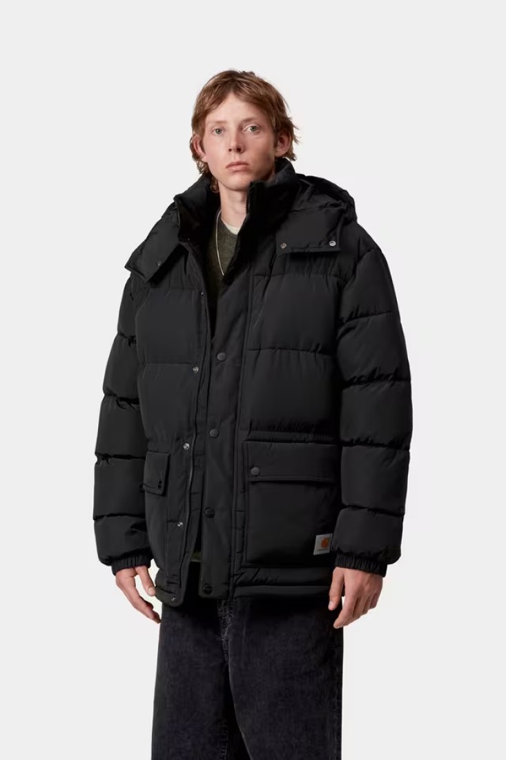 Brent Jacket Black Carhartt WIP