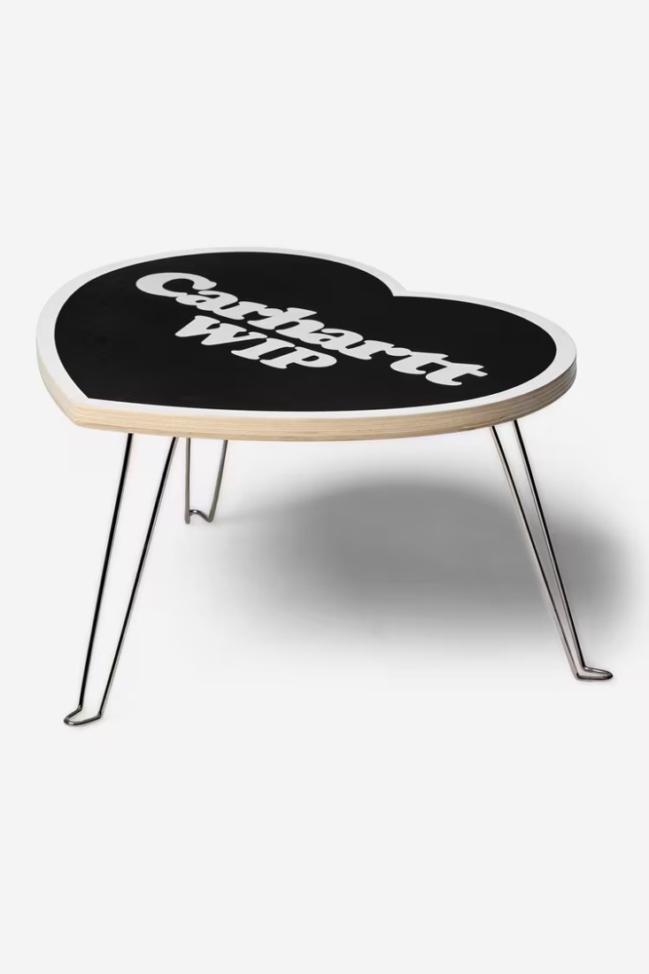 Heart Folding Table Black / White Carhartt WIP