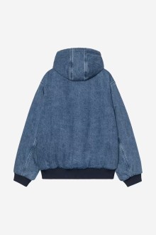 OG Active Jacket 50th Anniversary Edition Denim Blue / Usa Red, Stone Bleached Carhartt WIP