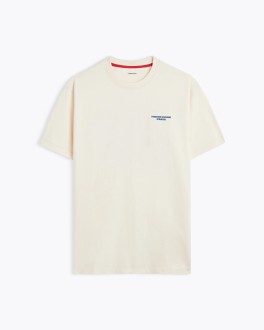 Paris 10 Tee Cream-Blue Homecore