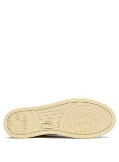 Basket Medalist Low Leather White / Sea Grass Autry