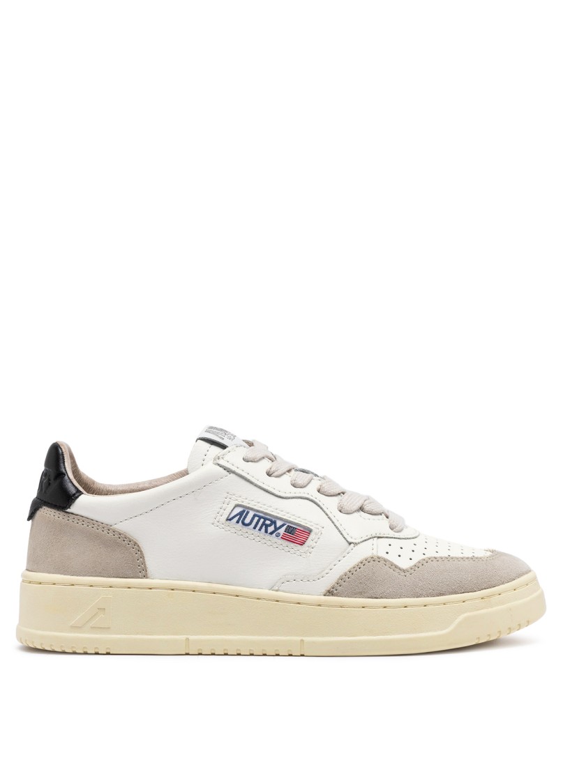 Basket Medalist Low Leather / Suede White / Black Autry