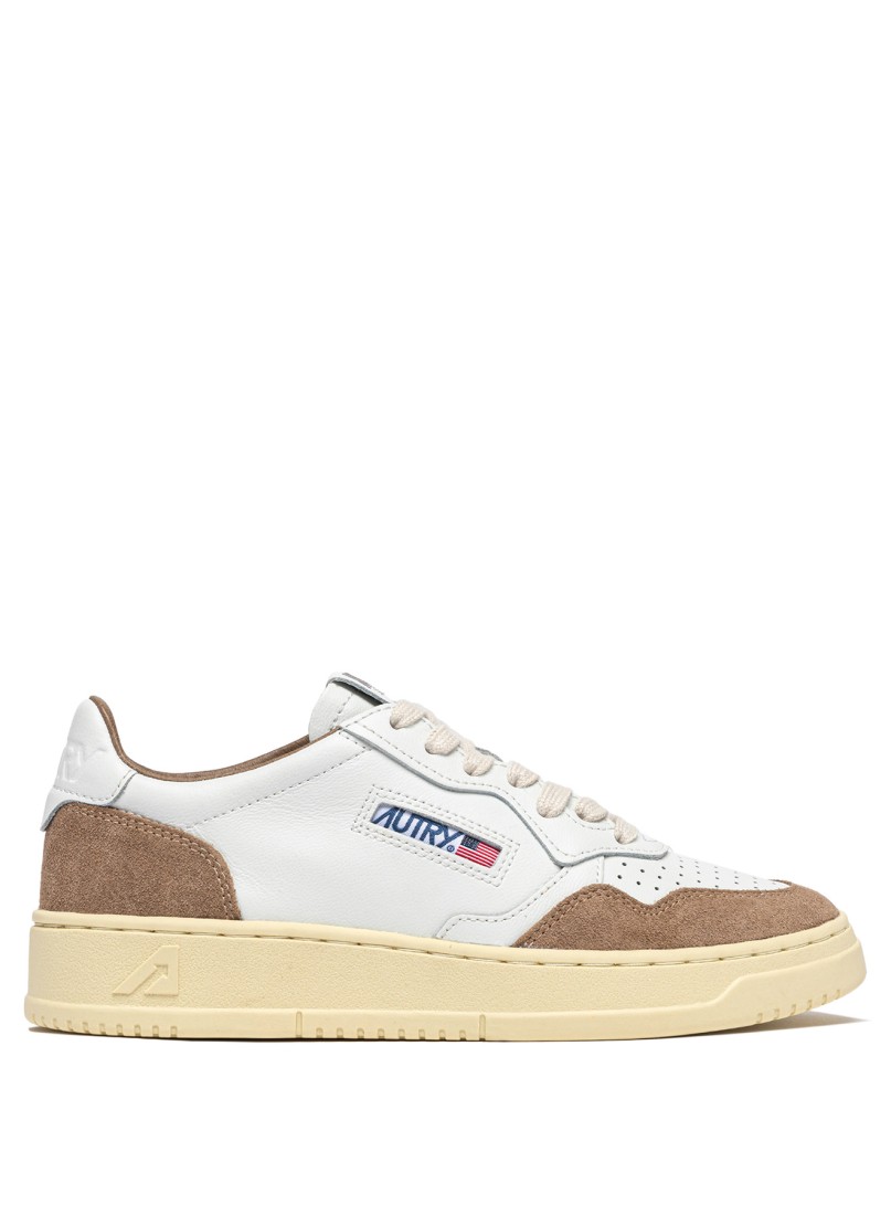 Basket Medalist Low Soft Leather / Suede White / Antilope Autry